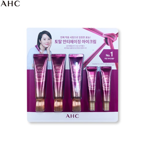 AHC Time Rewind Real Eye Cream For Face Rich Set 5items