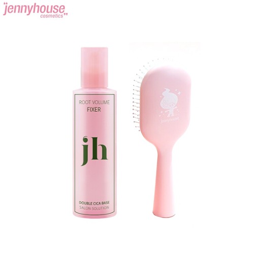 JENNYHOUSE Root Volume Fixer + Hair Brush Set 2items [JENNYHOUSE x Good Luck Trolls]