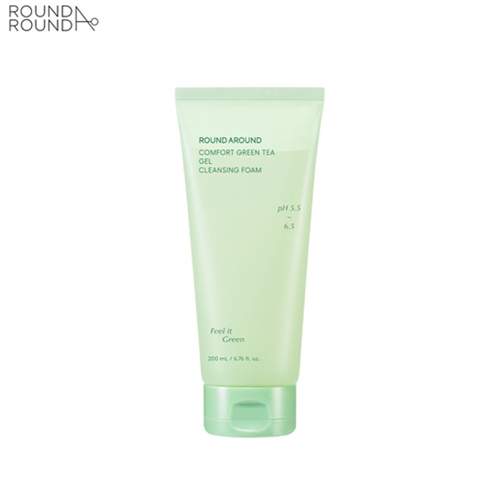 ROUND A ROUND Comfort Green Tea Purifying Cleansing Foam 200ml