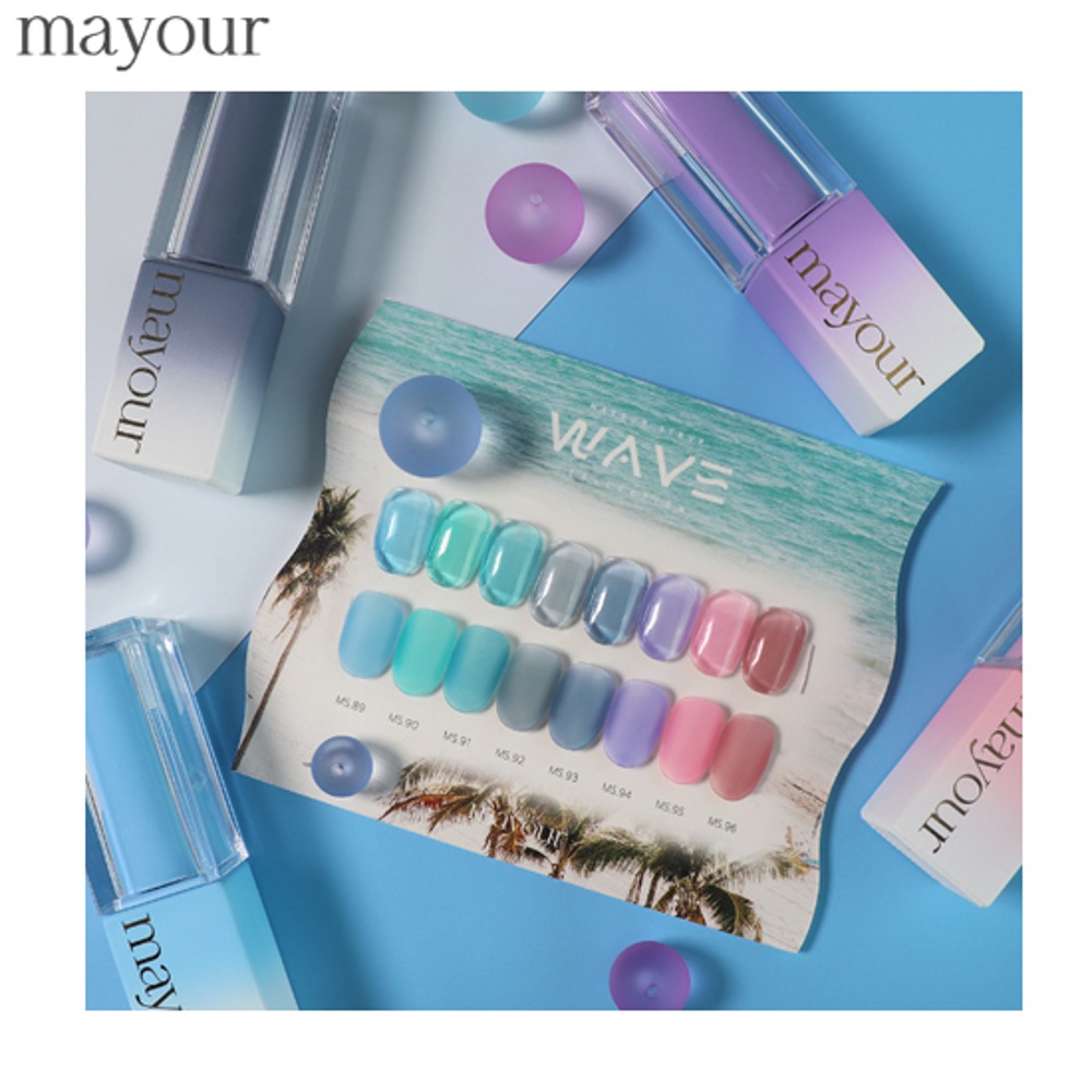 MAYOUR Wave Syrup Gel Nail Set 8items (MS89~MS96)
