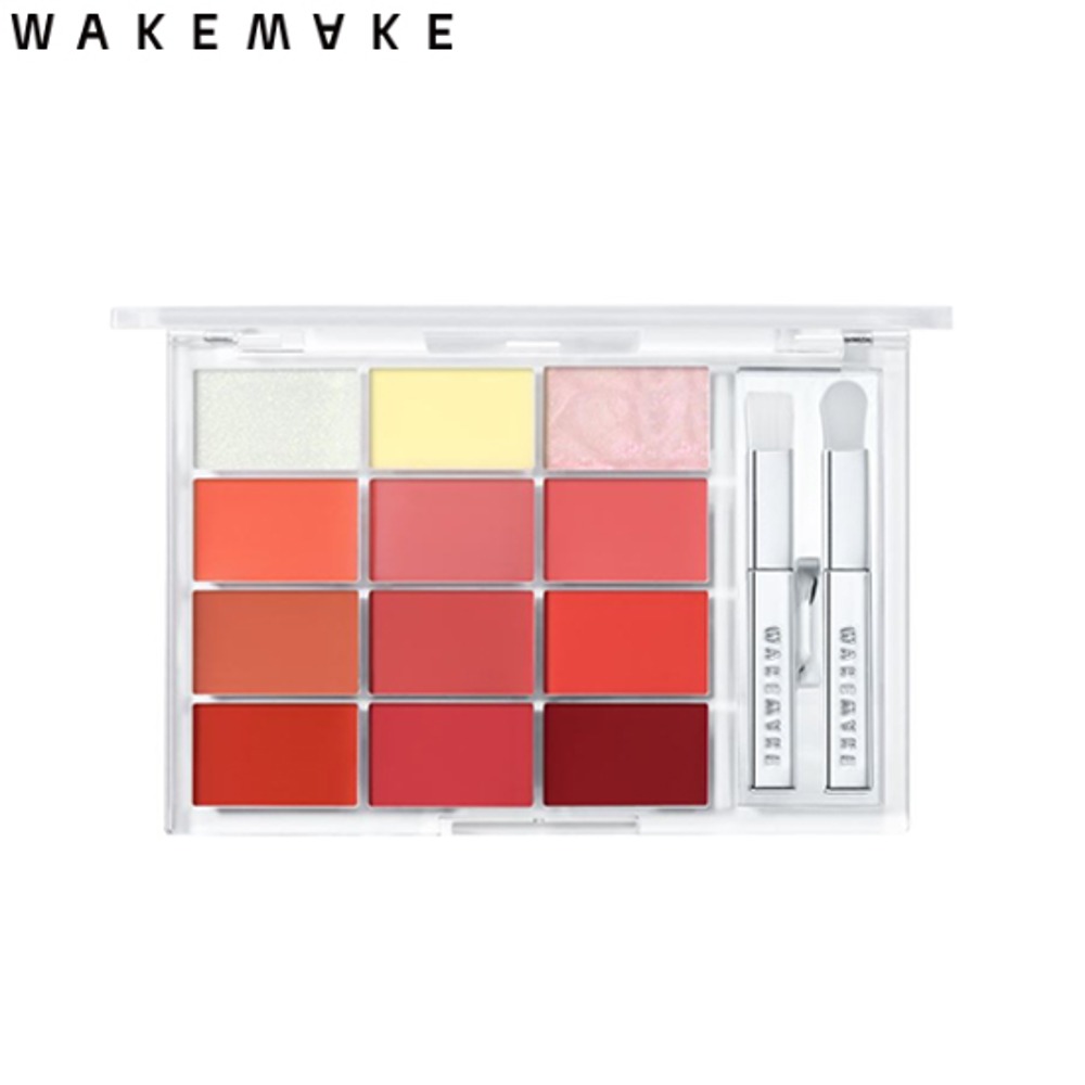 WAKEMAKE Soft Coloring Lip Palette 12g