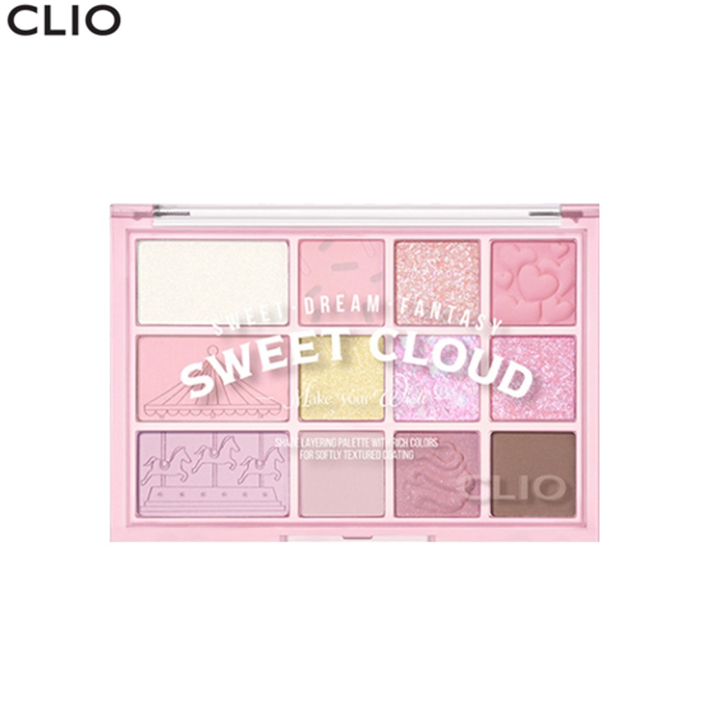 CLIO Shade &amp; Shadow Palette 9.6g [Sweet Cloud Edition]