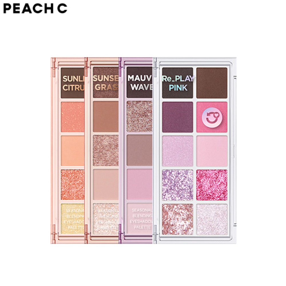 PEACH C Seasonal Blending Eyeshadow Palette 7.5~7.7g