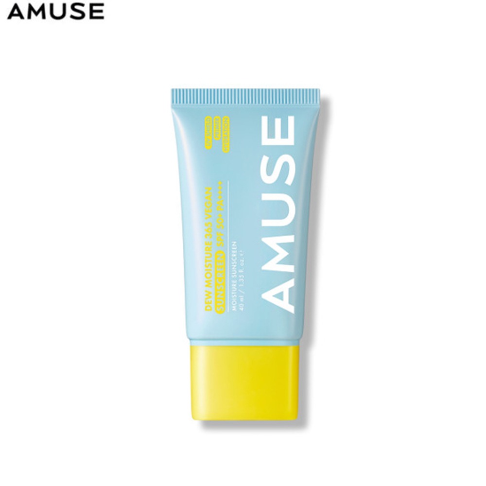 AMUSE Dew Moisture 365 Vegan Sunscreen SPF50+ PA++++ 40ml