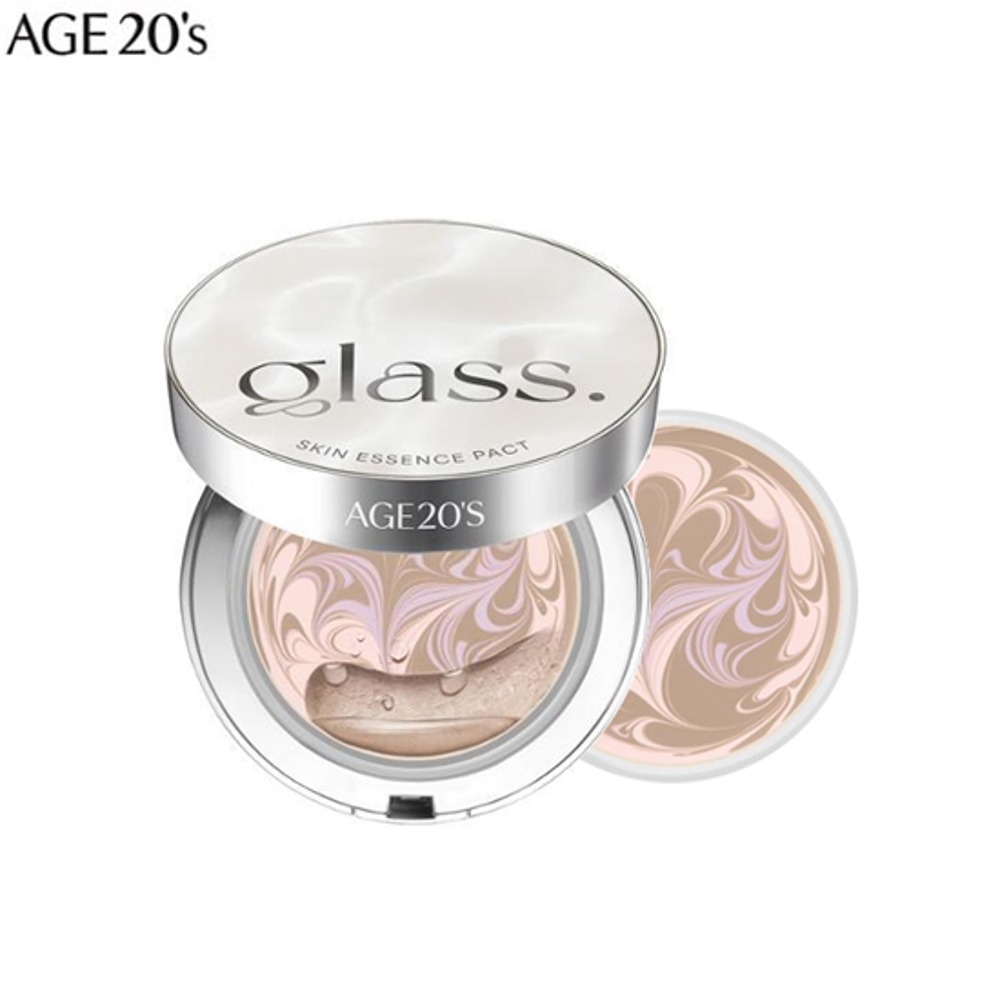 AGE20&#039;S Glass Skin Essence Pact Glow 12.5g*2ea