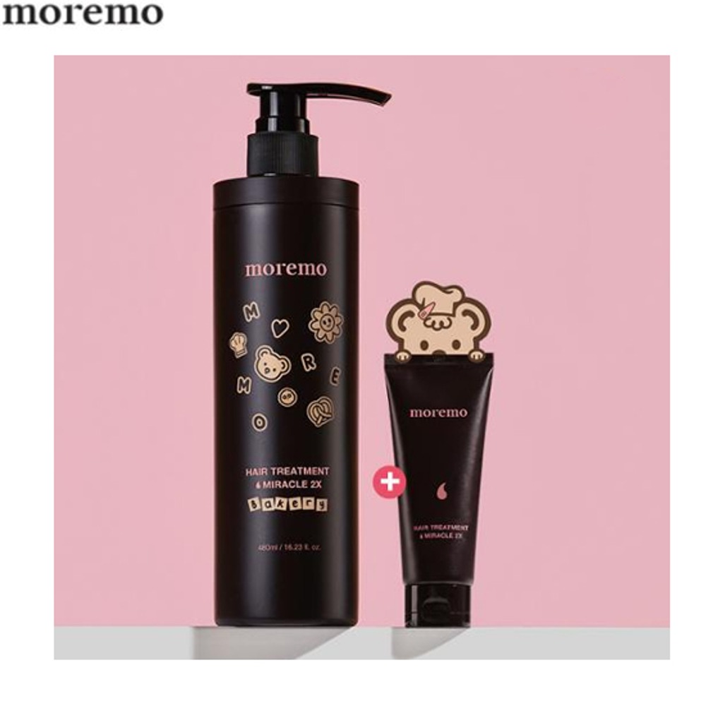 MOREMO Hair Treatment Miracle 2X Set 2items [Bakery Edition]
