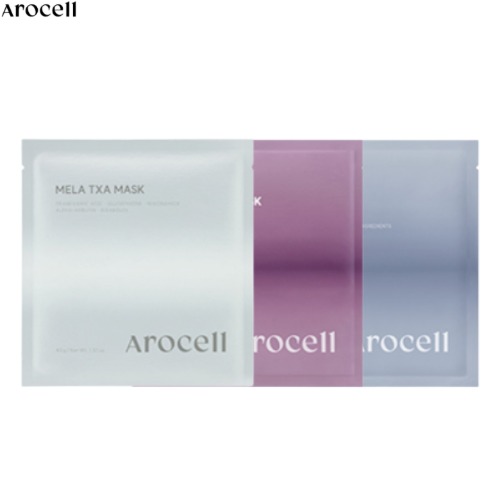 AROCELL TXA Mask + Super Collagen Mask + Botulcare Mask EX Set