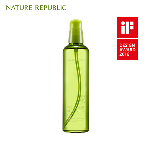 NATURE REPUBLIC Real Squeeze Aloe Vera Toner 150ml | Best Price and Fast  Shipping from Beauty Box Korea