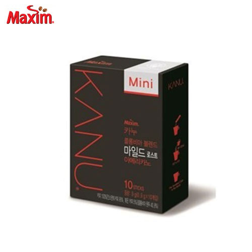 DONGSUH Maxim Kanu Dark Roasted Americano 1.6g x 10 Sticks,DONG SUH