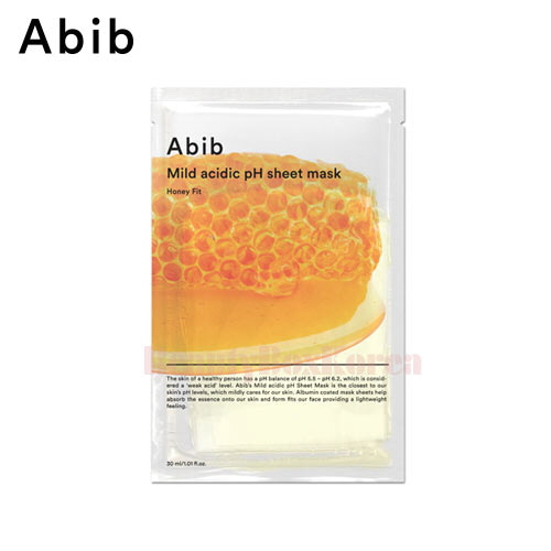 ABIB Mild Acidic PH Sheet Mask Honey Fit 30ml