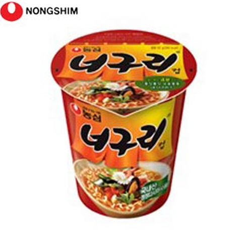 NONGSHIM NEOGURI Ramyun Noodle Soup Seafood Cup 62g [Korean Hot Spicy Noodle]