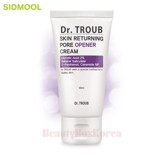 SIDMOOL Dr. Troub Skin Returning Pore Opener Cream 60ml