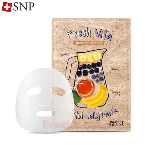 SNP Fresh Vita Water Jelly Mask 30ml Available Now At Beauty Box Korea