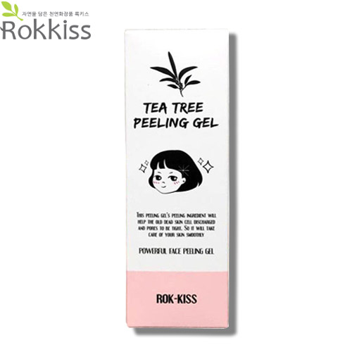 ROK KISS Tea Tree Peeling Gel 120ml [NEW] | Best Price and Fast Shipping  from Beauty Box Korea
