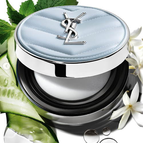 YVES SAINT LAURENT Blur Cushion 14g Cool Blur Compact