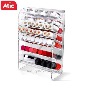 ATIC Acrylic Cosmetic Organizer [Lipstick Tower Large] 1ea
