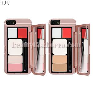 FILLIT iPhone Case 1ea+Makeup Palette 6g