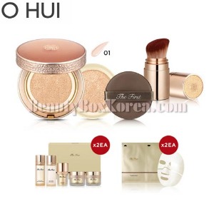 OHUI The First Geniture Ampoule Cover Cushion SPF50+ PA+++ #01 Set 15items