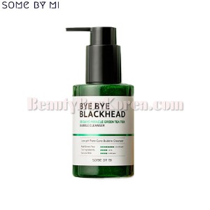 SOME BY MI Bye Bye Blackhead 30 Days Miracle Green Tea Tox Bubble Cleanser 120g