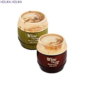 HOLIKA HOLIKA Wine Therapy Sleeping Mask 120ml,Beauty Box Korea,HOLIKAHOLIKA
