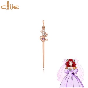 CLUE Sarubia Angel&#039;s Sword Gold Pendant (CLP20302T) 1pc [CLUE X Wedding Peach 2nd collaboration]