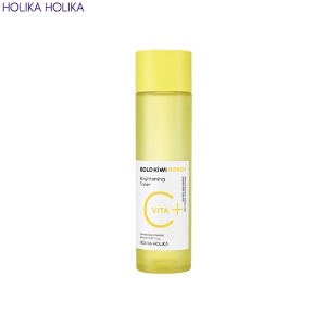 HOLIKA HOLIKA Gold Kiwi Vita C+ Brightening Toner 150ml,Beauty Box Korea,HOLIKAHOLIKA