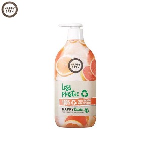 HAPPY BATH Grapefruit Essence Body Wash 900g [Less Plastic Limited Edition]