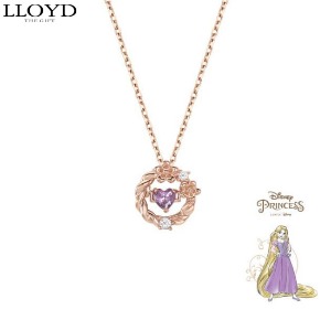 LLOYD Silver Awesome Heart Necklace 1ea [LLOYD X DISNEY Princess]