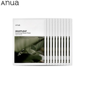 ANUA Heartleaf 77% Soothing Sheet Mask 25ml*10ea