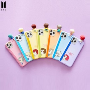 BTS CHARATER Figure Color Jelly Case 1ea