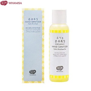 WHAMISA Hand Sanitizer Gel 105ml,Beauty Box Korea,WHAMISA,WHAMISA