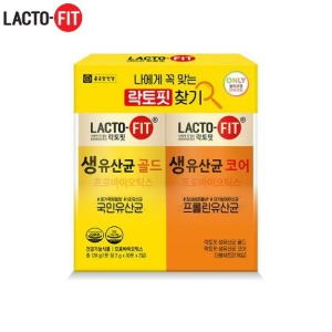 LACTO-FIT Probiotics Gold 2g*30sticks + Core 2g*30sticks