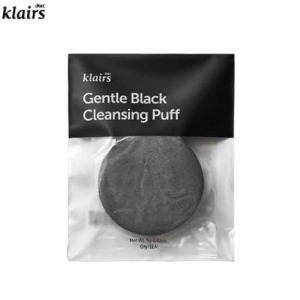 KLAIRS Gentle Black Cleansing Puff 1ea