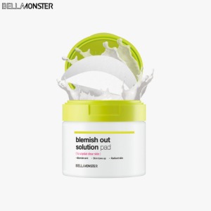 BELLAMONSTER Blemish Out Solution Lime Pad 170ml,Beauty Box Korea,BELLAMONSTER 