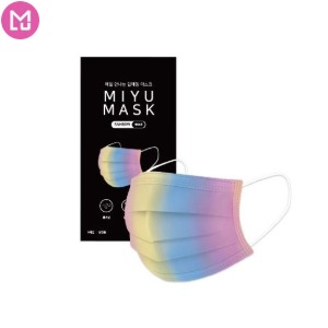 MIYU Rainbow Face Mask 5ea