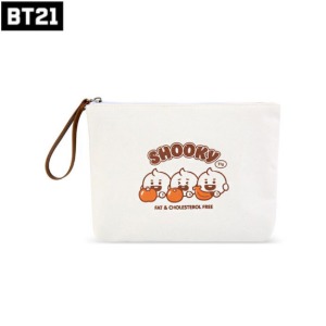 BT21 X MONOPOLY BT21 Baby Canvas Pouch [L] 1ea [Jelly Candy]