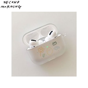 SECOND MORNING Greenery AirPods Case 1ea