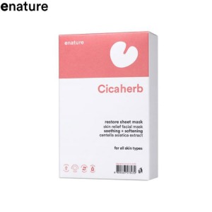 ENATURE Cicaherb Restore Sheet Mask 22g*10sheets
