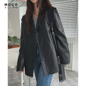 MOCO BLING Leather Jacket 1ea