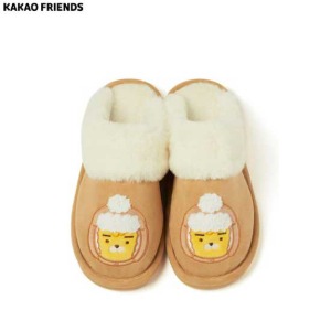 KAKAO FRIENDS Snow Village Fur Slippers 1pair
