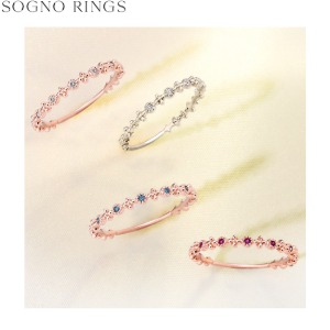 SOGNO RINGS K14 Pink Gold Ring 1ea (22003)