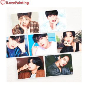I LOVE PAINTING [BTS] Cubic Painting_5 8items