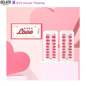 GELATO FACTORY BTS Boy With Luv Jelly Mix Nails 1set