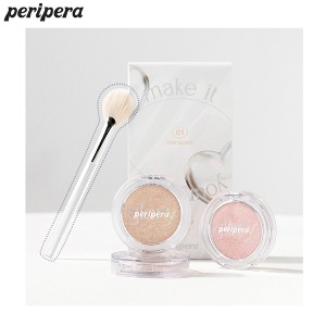 PERIPERA Glory Highlighter with Fan Brush Special Set 2items