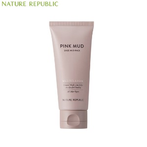 NATURE REPUBLIC Natural Made Pink Sage Mild Peel Mud Pack 100ml