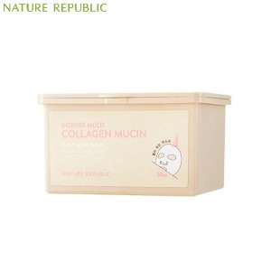 NATURE REPUBLIC Intense Multi Collagen Mucin Daily Mask Sheet 30sheets/350ml[Online Excl.]