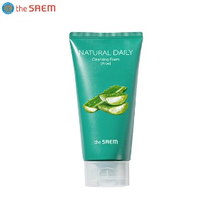 THE SAEM Natural Daily Cleansing Foam Aloe 150ml