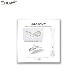 SNOW2+ Mela Snow Microneedle Melasma Patch + Ampoule + Eye Mask Set 9items