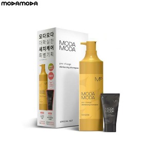 MODAMODA Pro-change Darkening Shampoo &amp; Boosting Treatment Special Set 2items