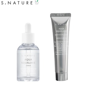 thumbnail interactive-video image 1 of S.NATURE Aqua Squalane Moisturizing Cream Set (2 X 80ml) – Calming Face Moisturizer With Glycerin & Hyaluronic Acid For All Skin Types 1 of 4